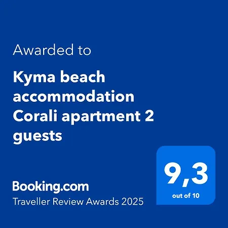 Apartment Kyma Corali 2 Guests